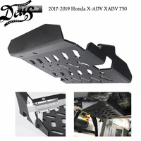 for honda xadv x adv 750 2017 2018 2019 motorcycle aluminum skid plate engine guard chassis protection cover with mounting screw