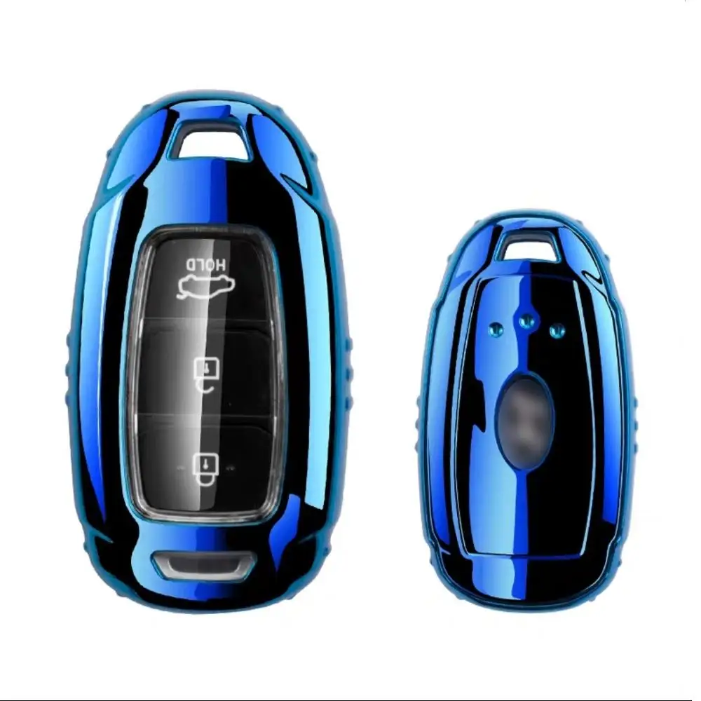 Patent TPU Car Auto Remote Key Case Cover Shell for Hyundai LA FESTA IX35 Accessories Fashion |