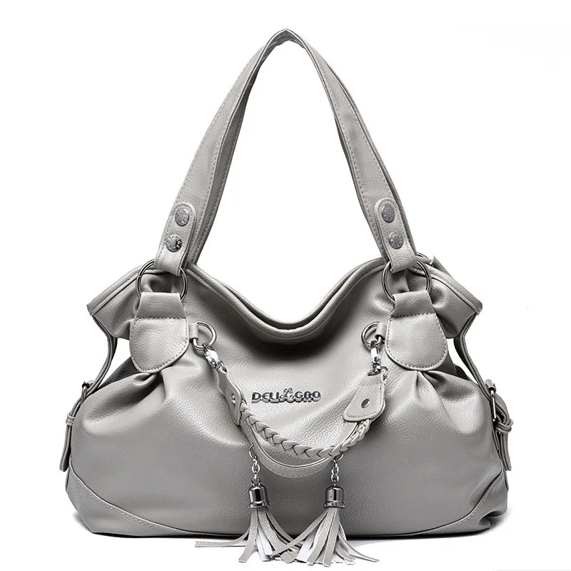 

Handbag Women's Bag New Middle-Aged Elderly Shopping Soft Leather Su Shoulder Messenger Bags For Women