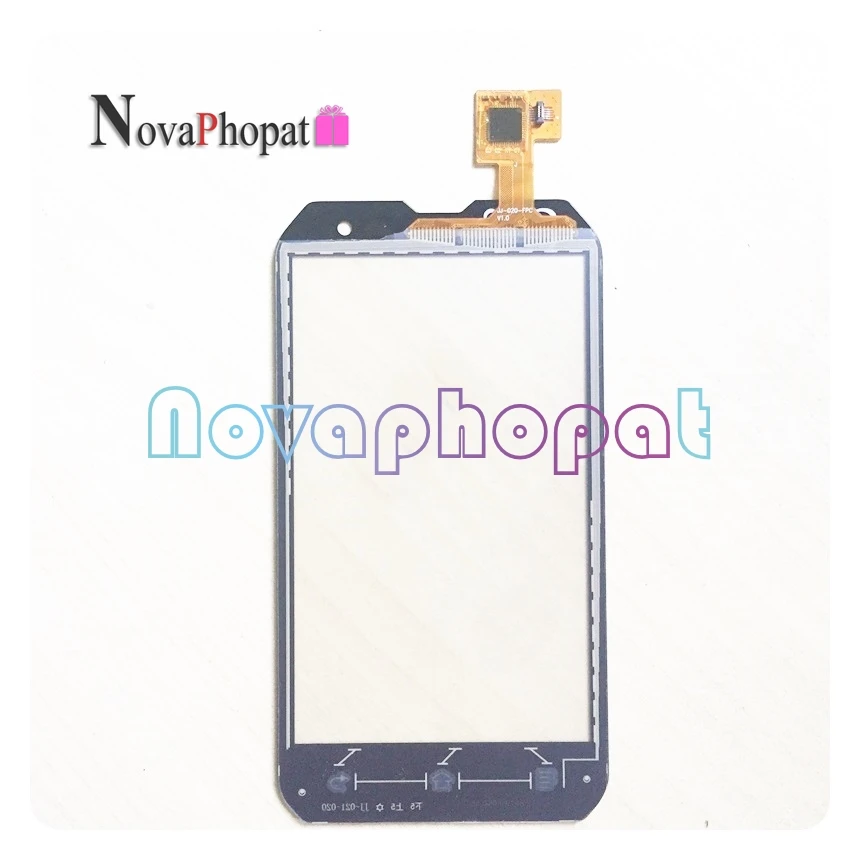 Черный сенсорный экран для CAT S30 S31 S40 S41 S50 S60 B15 B15Q сенсорный экран дигитайзер Передняя стеклянная Сенсорная панель тачпад+ трек