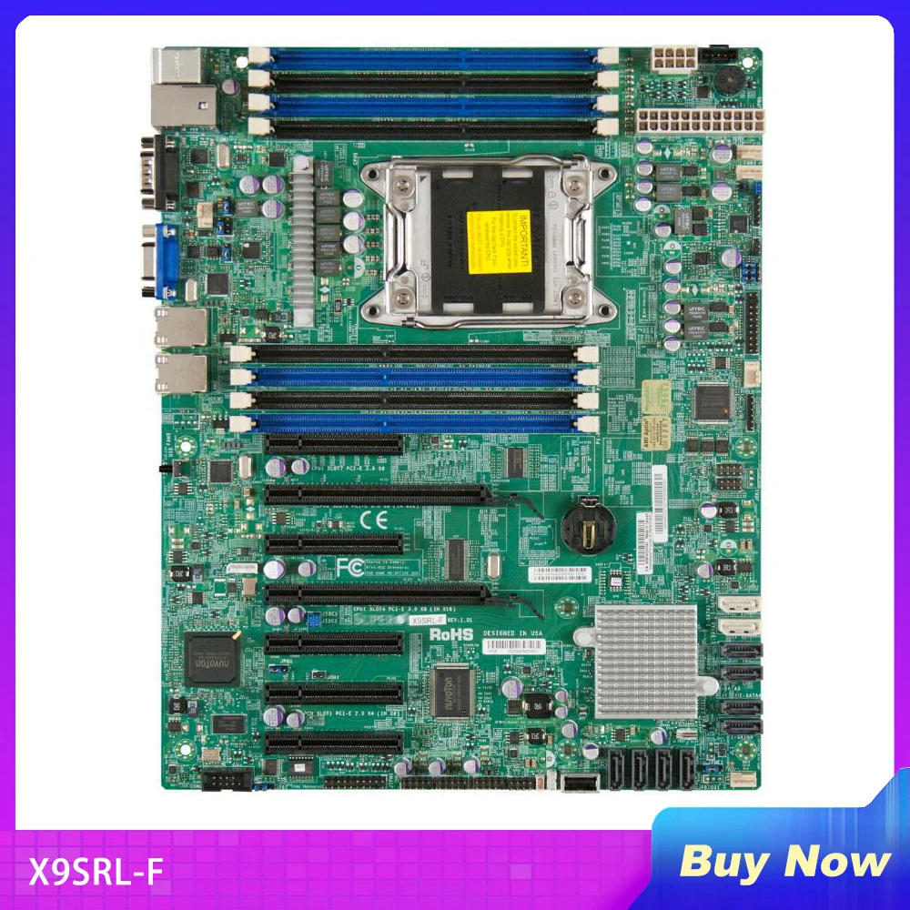 Двойной порт GbE LAN SATA3 IPMI 1600 для материнской платы сервера Supermicro LGA2011 |