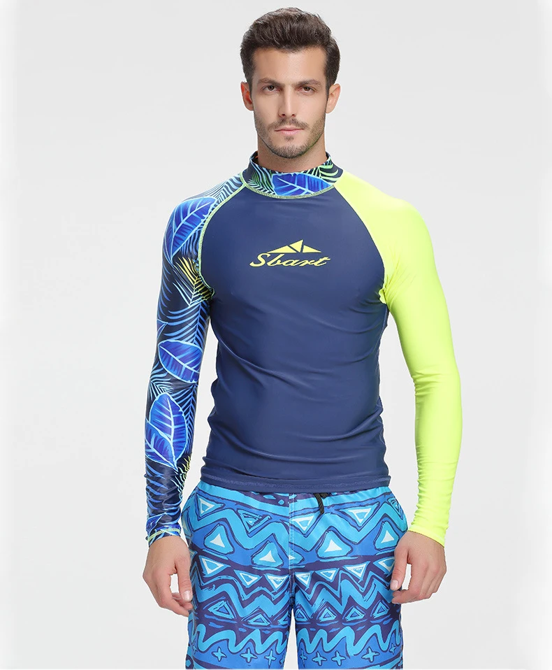 Профессиональный Rashguard плюс 3XL мужской дайвинг с длинным рукавом UV400 купальный костюм для серфинга Сноркелинг купальный костюм «Медуза» Пляжная одежда