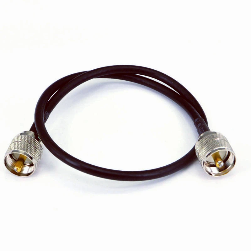 

Разъем коаксиального кабеля RF UHF PL259 Male to UHF Male PL259 RG58 Pigtail Cable