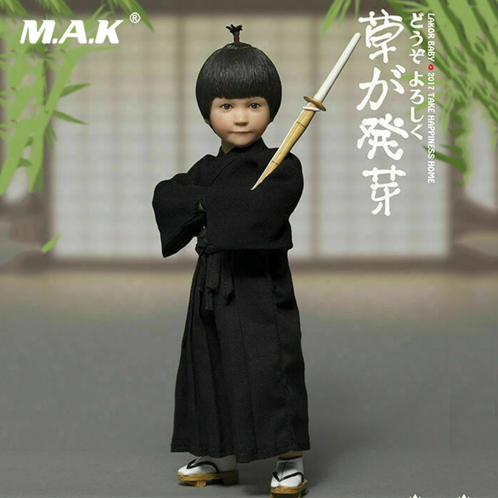 Коллекционная детская экшн фигурка в наличии Lakor Baby 1/6 Japan Kendo Little Boy модель подарки