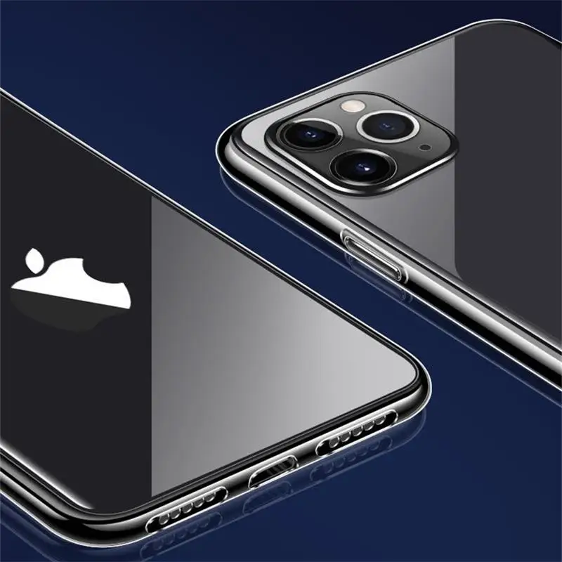 Мягкий прозрачный чехол Cafele из ТПУ для iPhone 11 Pro Max силиконовый телефона прозрачная