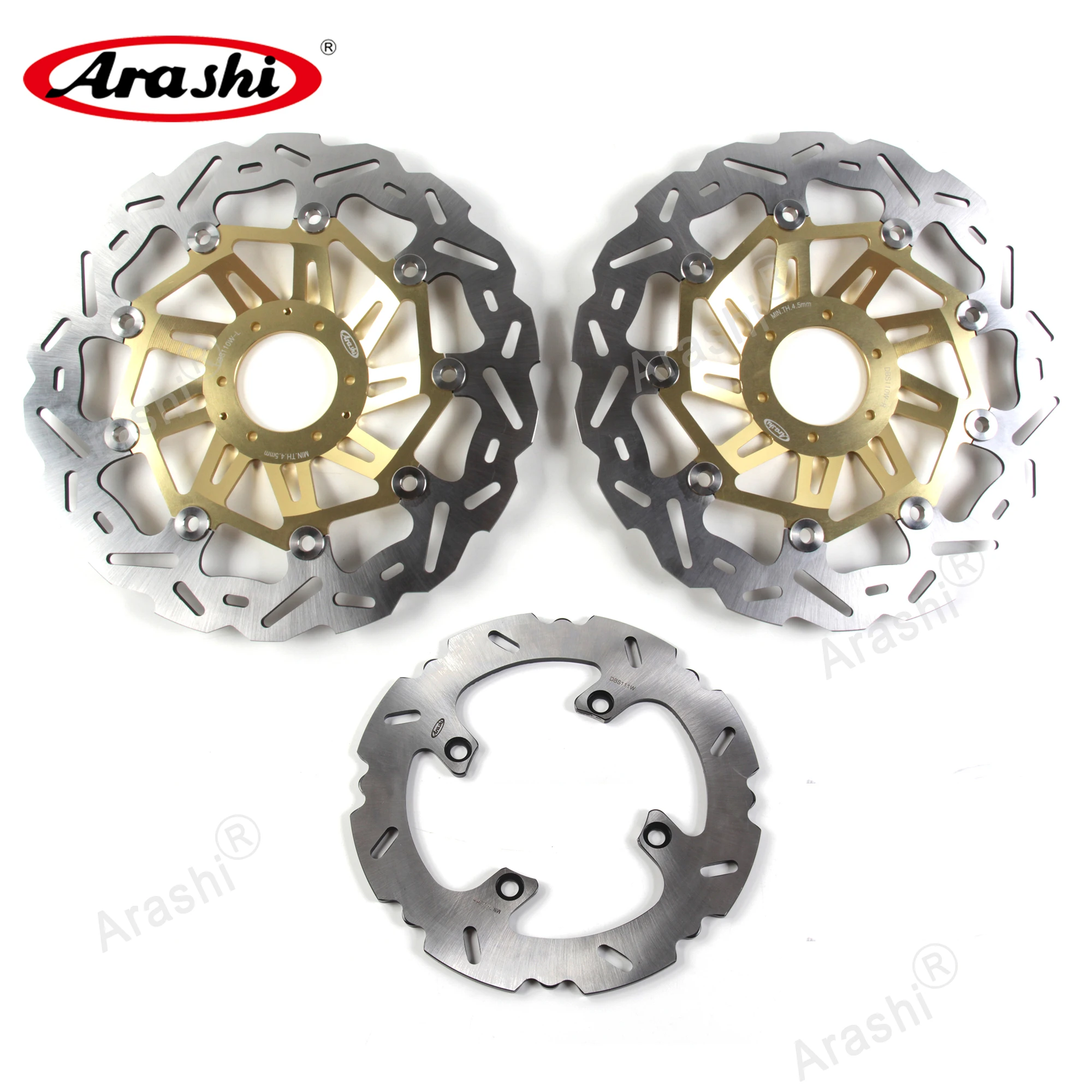 Arashi 1 комплект для HONDA CRF L AFRICA TWIN ADV ABS 1000 2018 2019 CNC плавающие передние и задние