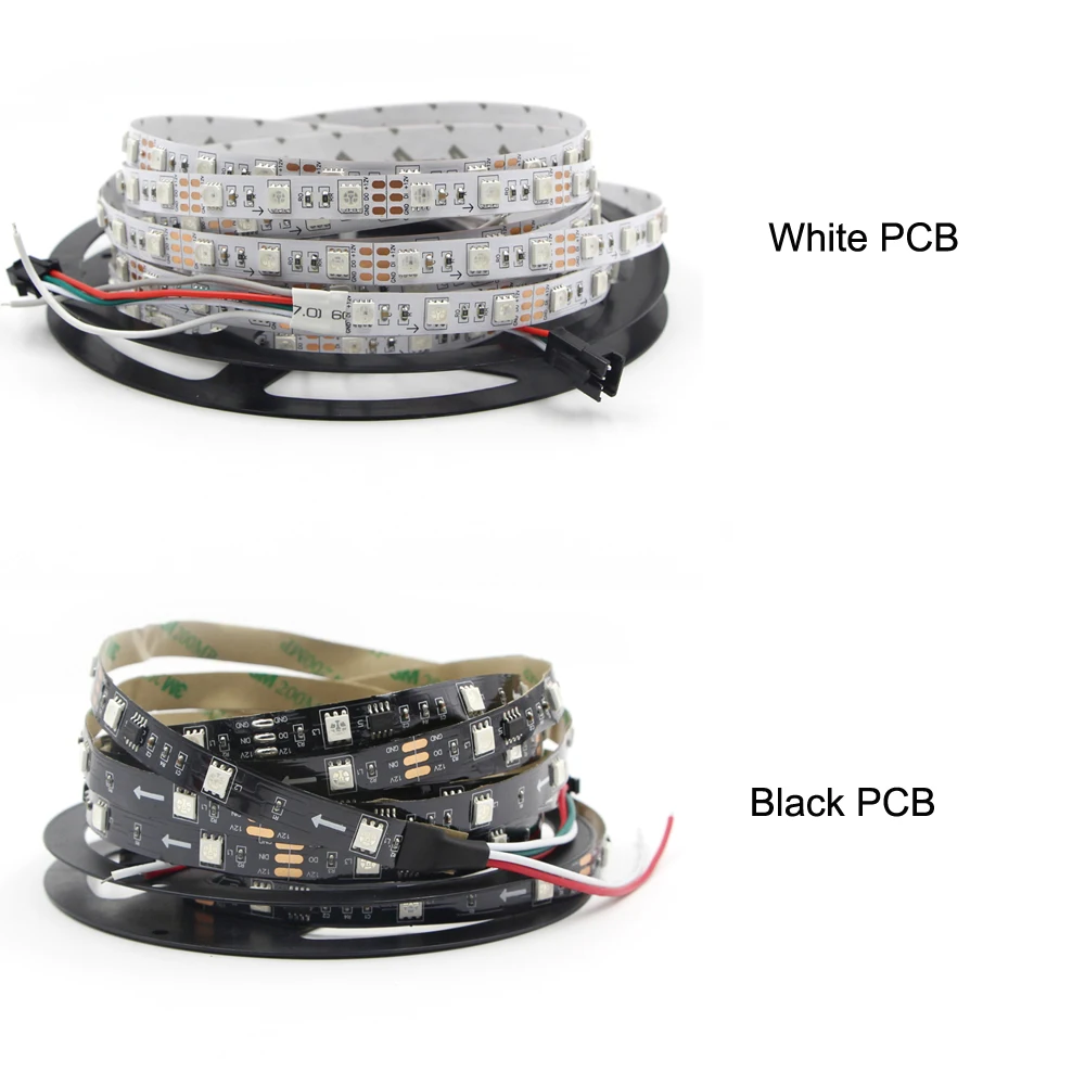 Пиксельная светодиодная ленсветильник WS2811 5050 RGB с 1 платой управления 12 В
