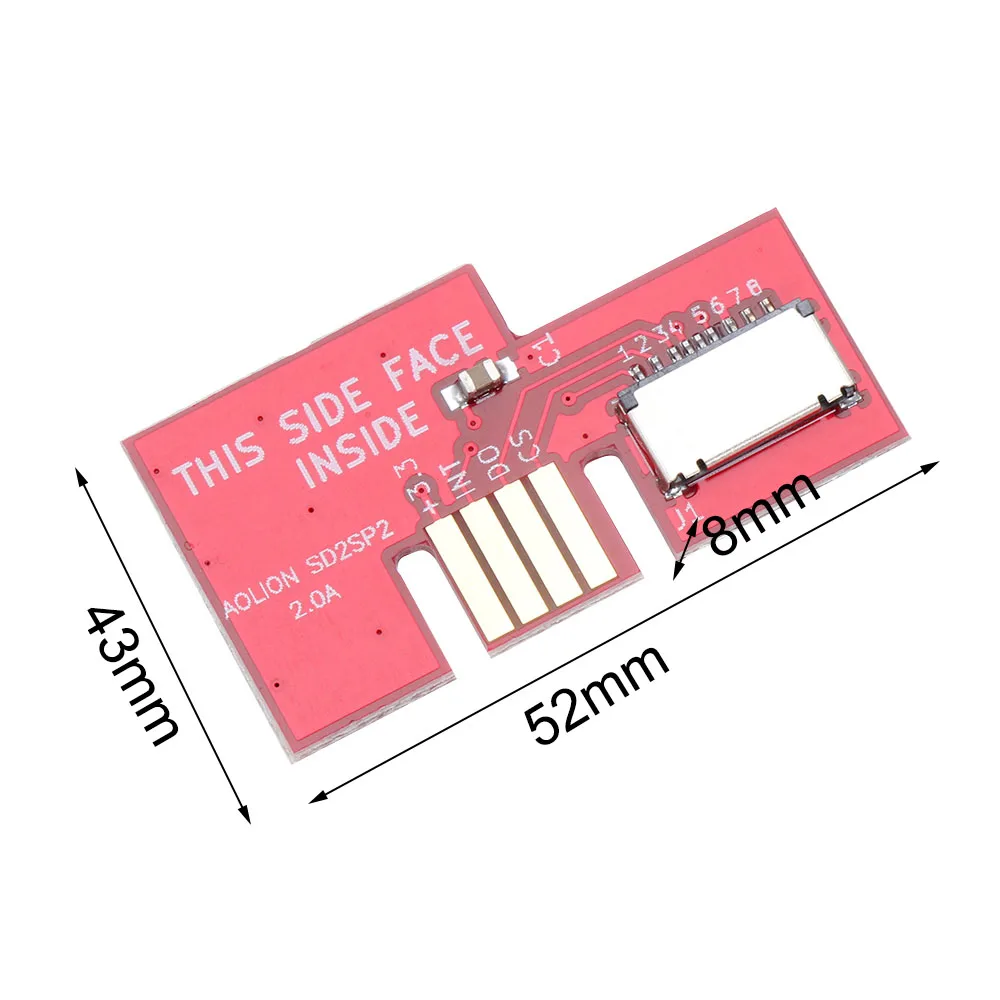 Адаптер карты памяти Micro SD TF 1 шт. картридер для GameCube SD2SP2 SDLoad SDL профессиональный