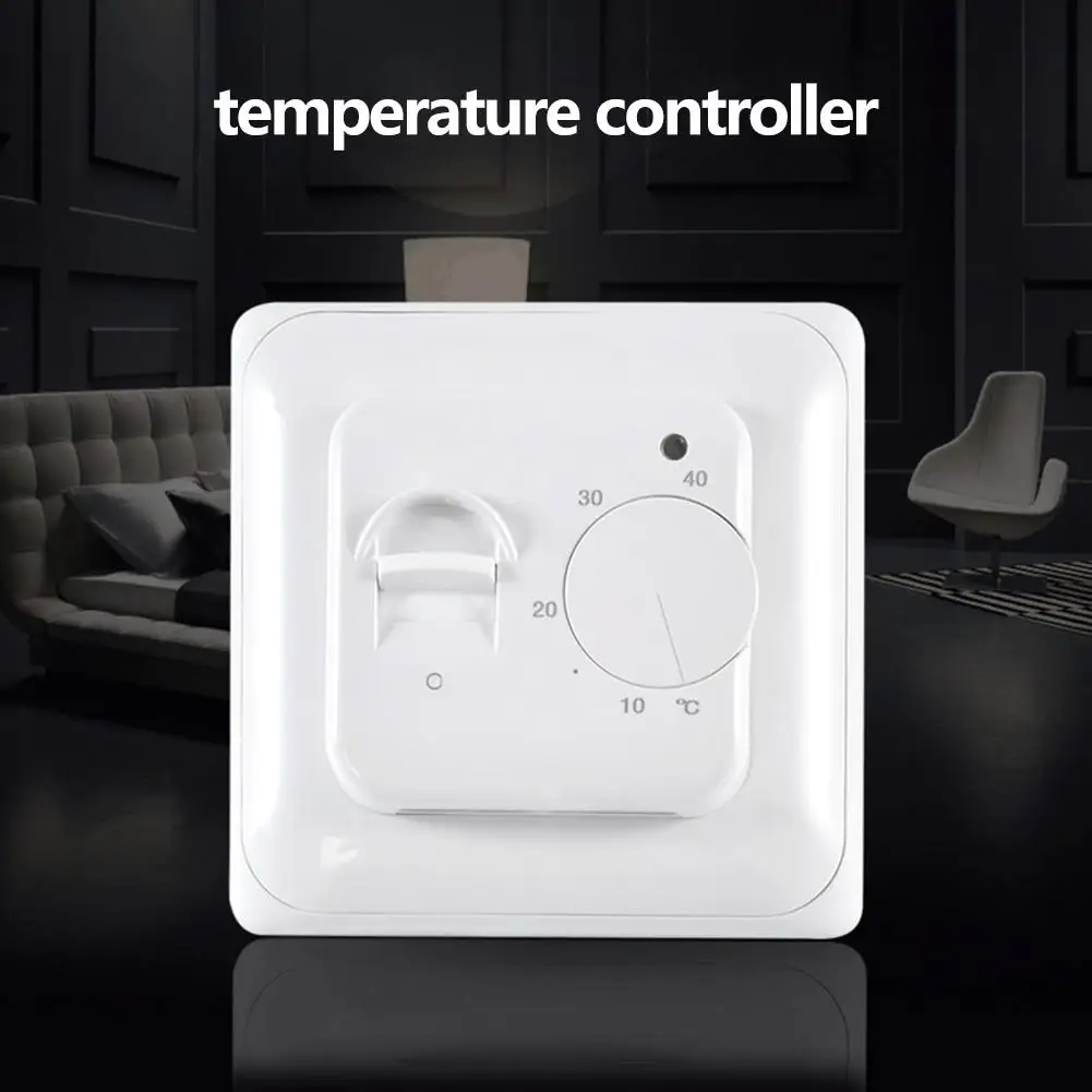 

Water Electric Floor Heating Room Thermostat Warm Floor Cable Sensor Probe Advanced Intelligent Micro Control Technology