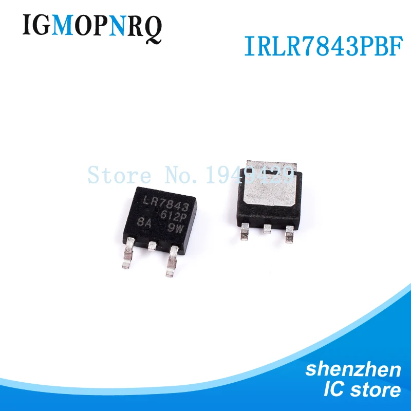 10 шт. IRLR7843PBF TO-252 IRLR7843 LR7843 MOSFET 30V 1 N-CH HEXFET 3,3 mOhms 34nC Новый оригинал 10 шт. IRLR7843PBF TO-252 IRLR7843 LR7843 MOSFET 30V 1 N-CH HEXFET 3,3 mOhms 34nC Новый оригинал