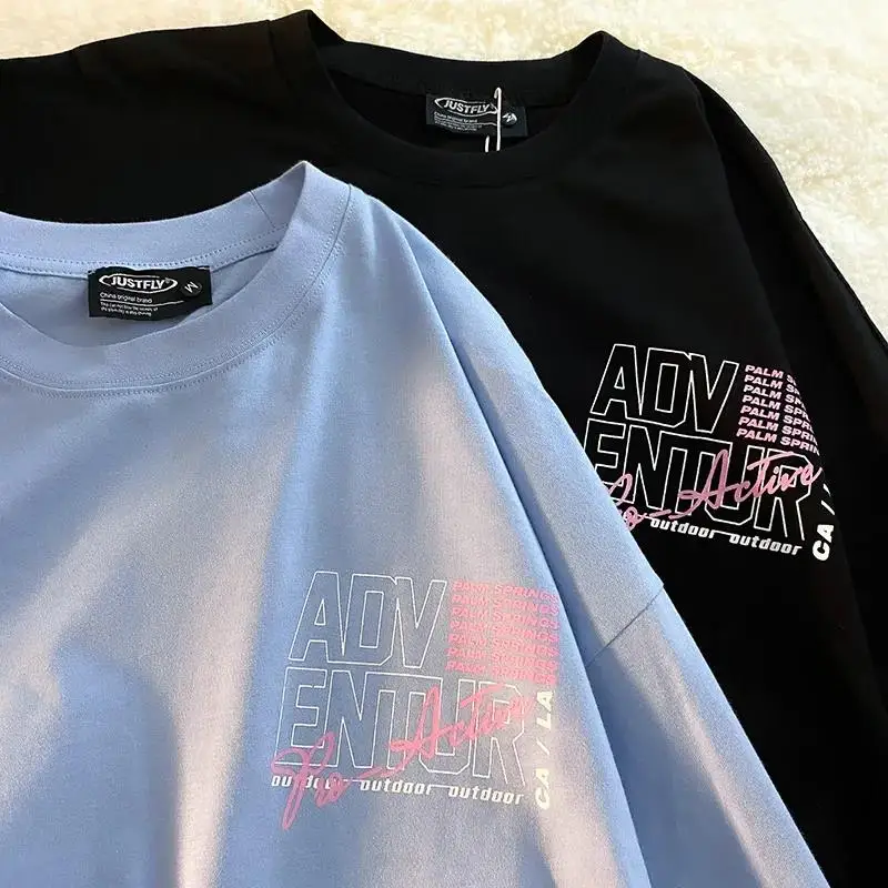 Свитшот женский с надписью х/б круглым вырезом | Женская одежда