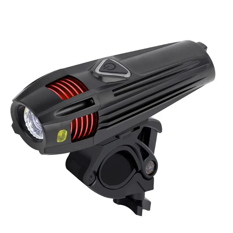 

Waterproof Bike Front Light USB Rechargeable 300Lumen Bicycle Safe LED Headlight 24BD