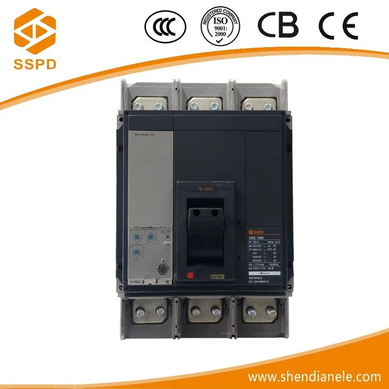

Motor protection NS-1000 3pole mccb 1000amp moulded case circuit breaker