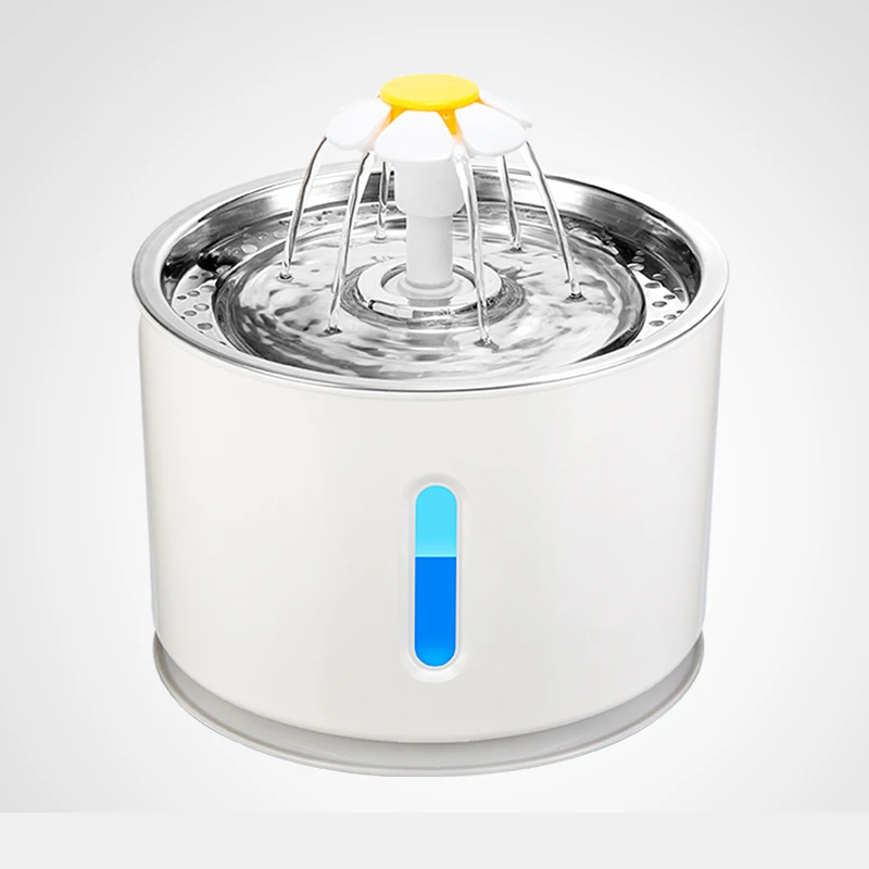 

Pet Dog Cat Water Fountain Electric Automatic Water Feeder Dispenser Container LED Water Level Display For Dogs Cats Drink