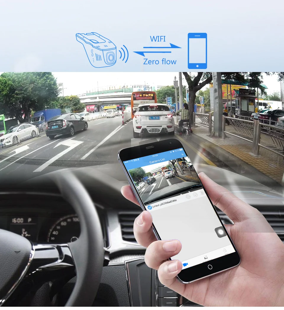 Smartour 4K WiFi Автомобильный видеорегистратор Камера NTK 96660 2160P Dashcam видео рекордер регистратор ночная версия монитор парковки