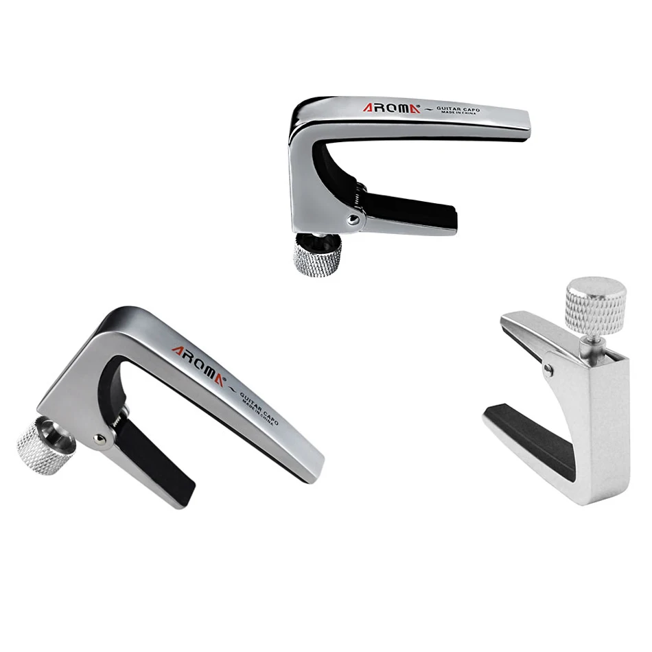 aroma ac 11 gitarre capo zink legierung solide für akustische elektrische gitarren 4 farbe für wählen teile und zubehör free globa