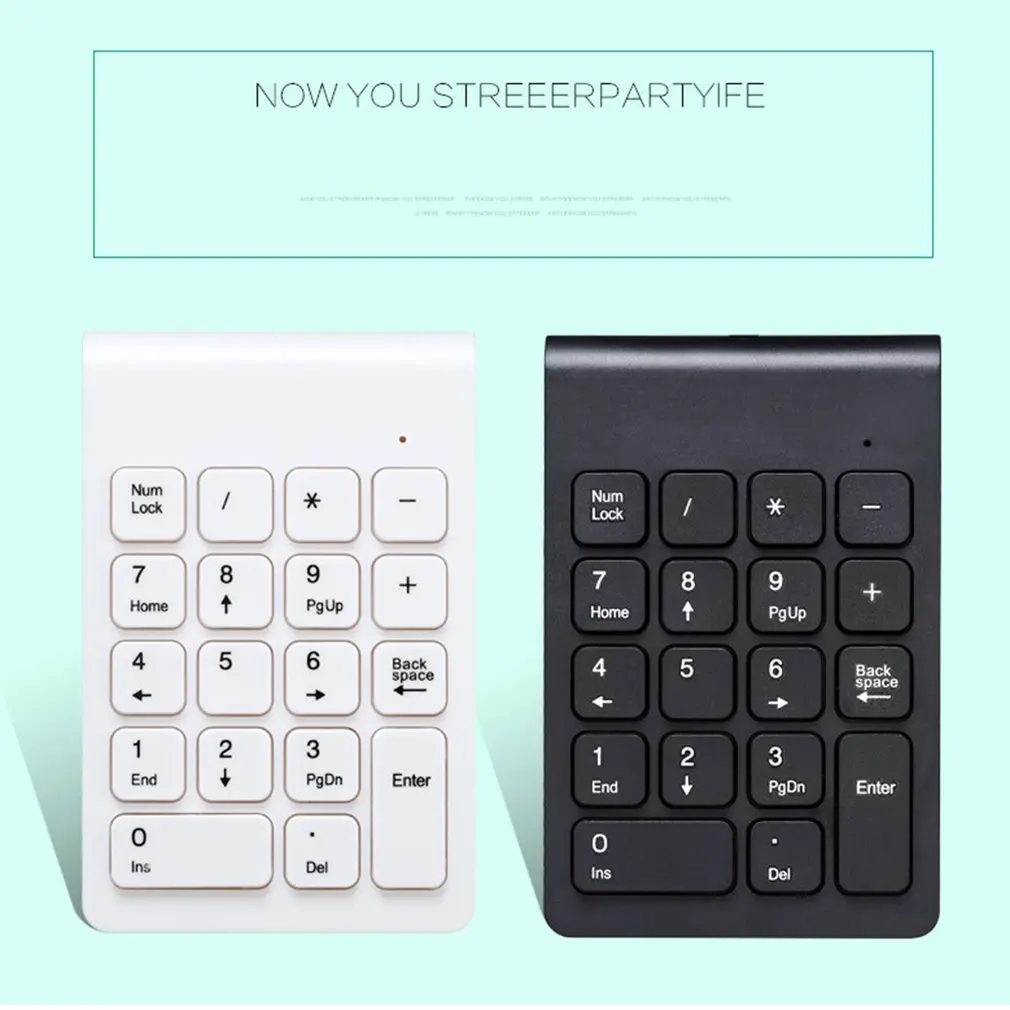 Wireless Numeric Keypad Numpad Multifunctional Digital Hand-Held Keyboard For Accounting Laptop Notebook Tablets | Компьютеры и офис