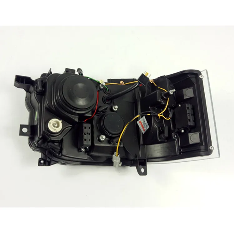 Новейший дизайн фар HIACE 2014 2017 светодиодный налобный фонарь с дневными ходовыми