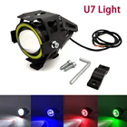 Фара для мотоцикла, для Kawasaki ZXR400, ZZR600, ZX10R, ZX12R, ZX6R, ZX14R, прожектор, мото U7, светодиодная фара, аксессуары для мотоциклов