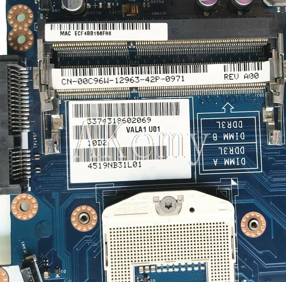 LA-9412P motherboard High quality For E6540 Laptop CN-00C96W 00C96W 0C96W VALA1 mainboard 100% Tested | Компьютеры и офис