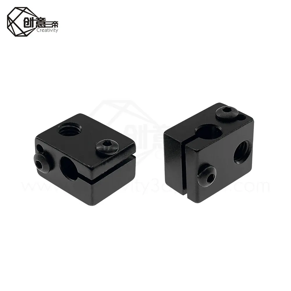 Алюминиевый тепловой блок V6 для V5 j-головки экструдера HotEnd 3D принтеры части