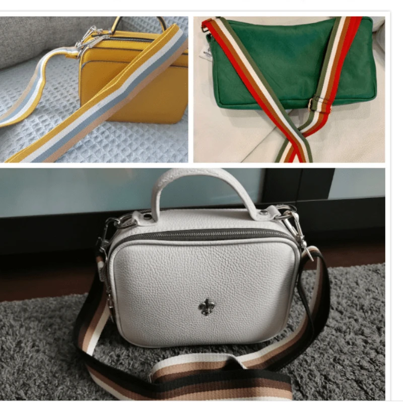 New Wide 3.8cm Fashion Women Shoulder Bag With Long Adjustable Length  Accessories  Cross-Body  Hand Strap