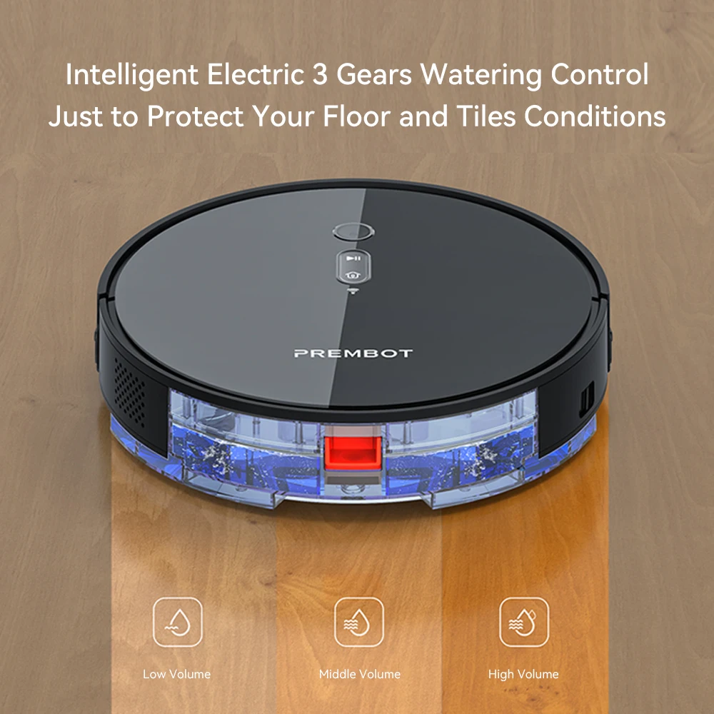 4000 Па Влажный и сухой пылесос Робот Визуальная навигация Подметальная машина