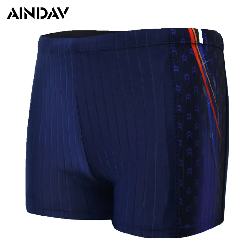 

Quality Swimming Boxer Shorts Swim Trunks Swimsuits Men Print Male Swimwear Sports Swim Briefs Man Surf Board Shorts Plus Size