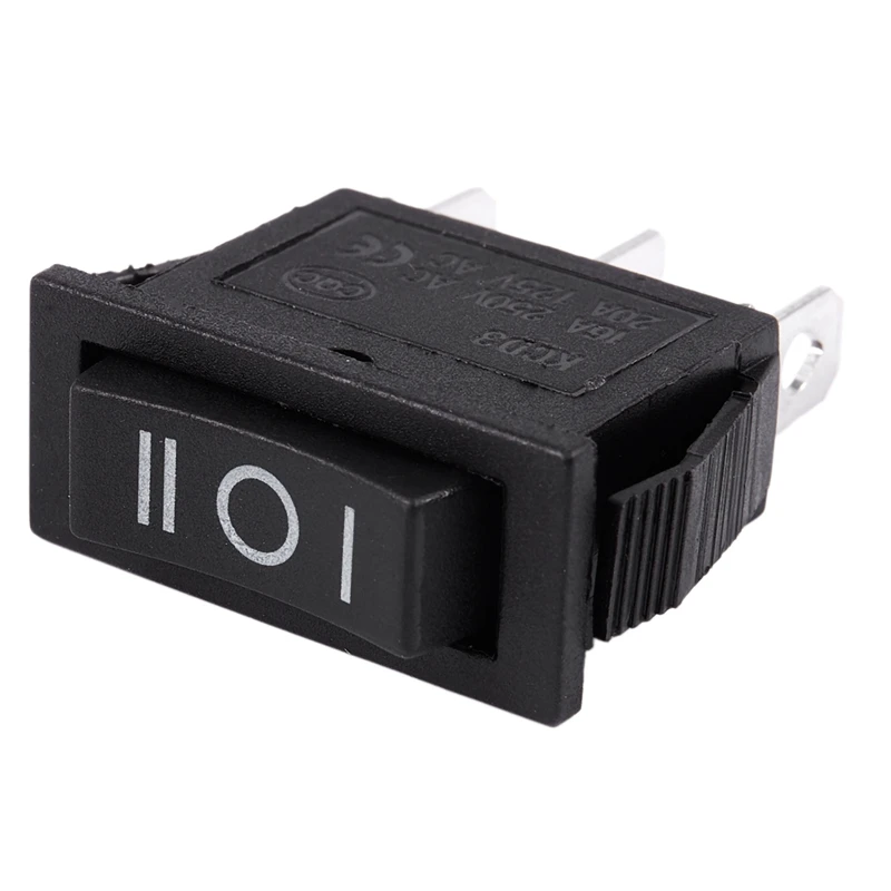 AC15A/250 V 20A/125V 3 контактный SPDT ВКЛ ВЫКЛ позиционный кнопочный