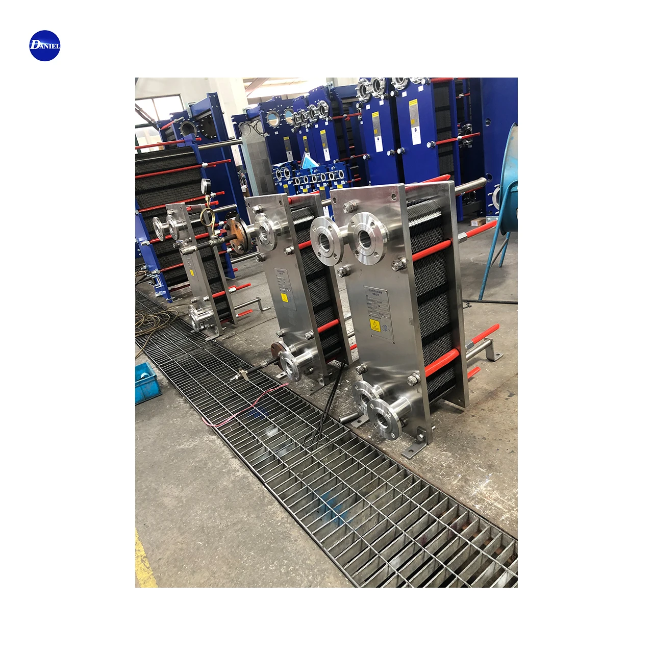 Изготовленные на заказ теплообменники для доильной системы|Пивоварение| |