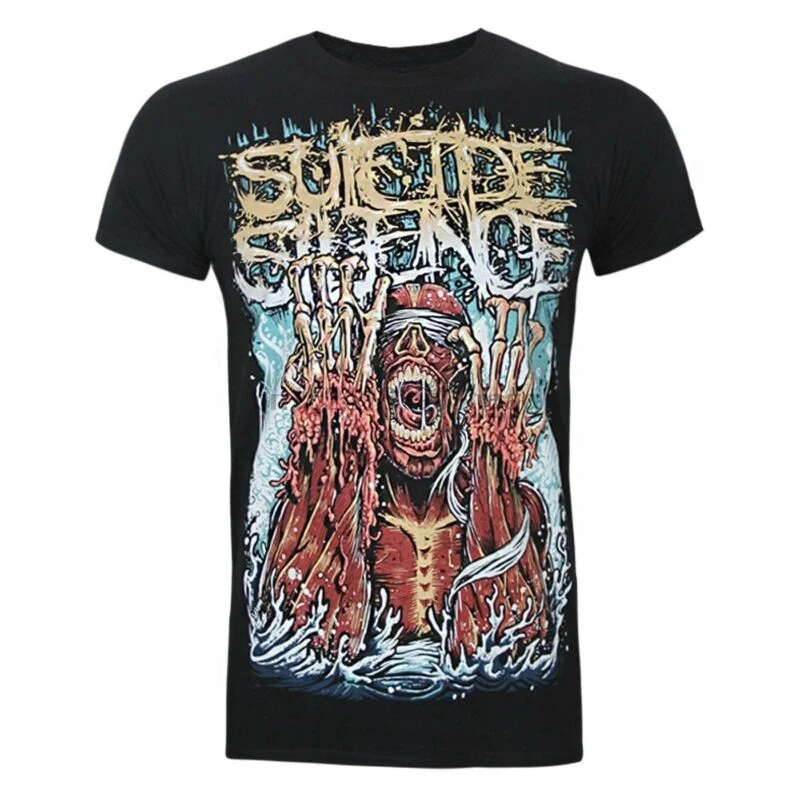 Мужская футболка с надписью Suicide Silence (NS4960)|Мужские футболки| |