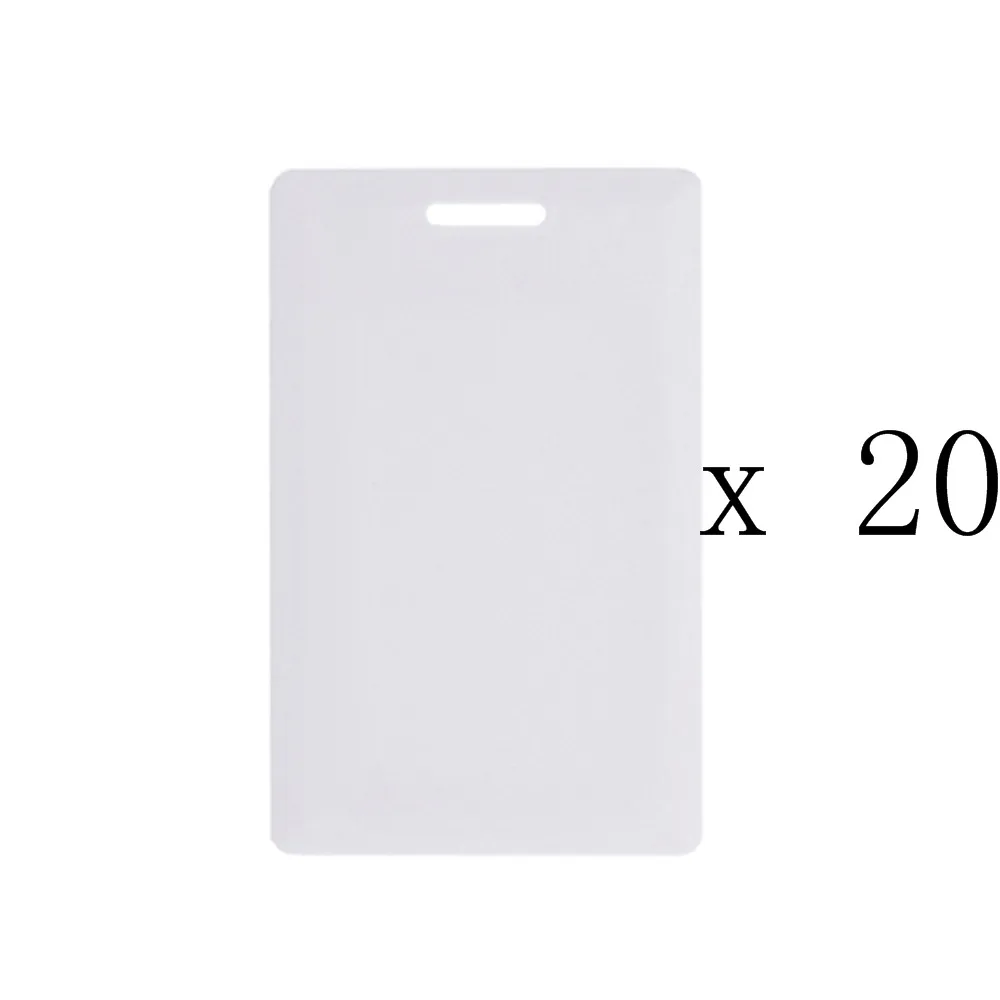 20 pcs 1/5/10/20 штук 125 кГц RFID T5577 записи толстые раскладушка бесконтактные перезаписываемые смарт-карты для доступа Управление - Цвет: 20 pcs