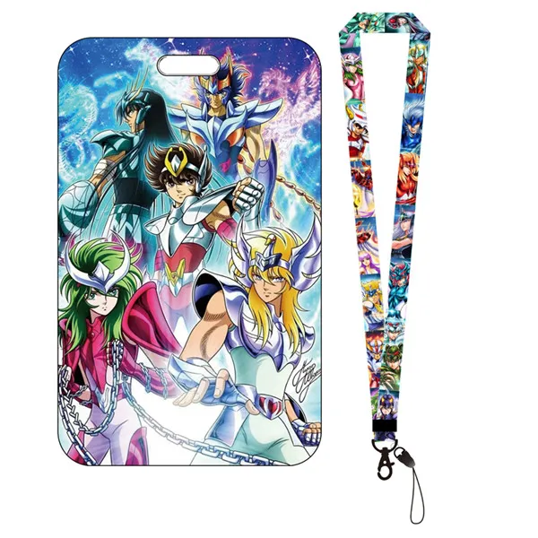 Cartoon Women Girls ID Credit Bank Card Holder Students Bus Case Lanyard Child Visit Door Identity Badge Cards Cover | Багаж и сумки