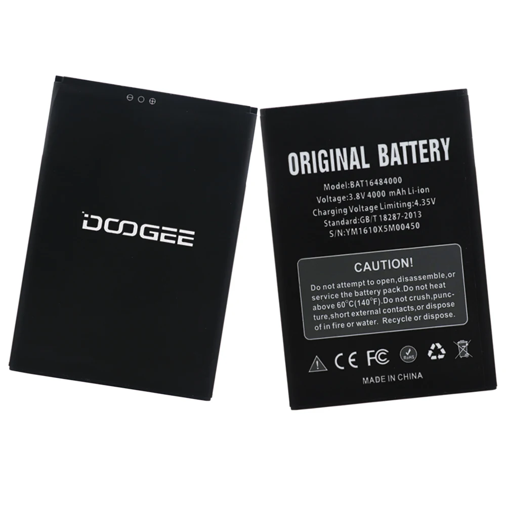 Высокое качество BAT16484000 4000 мАч батарея для мобильного телефона DOOGEE X5 MAX x5max Pro |