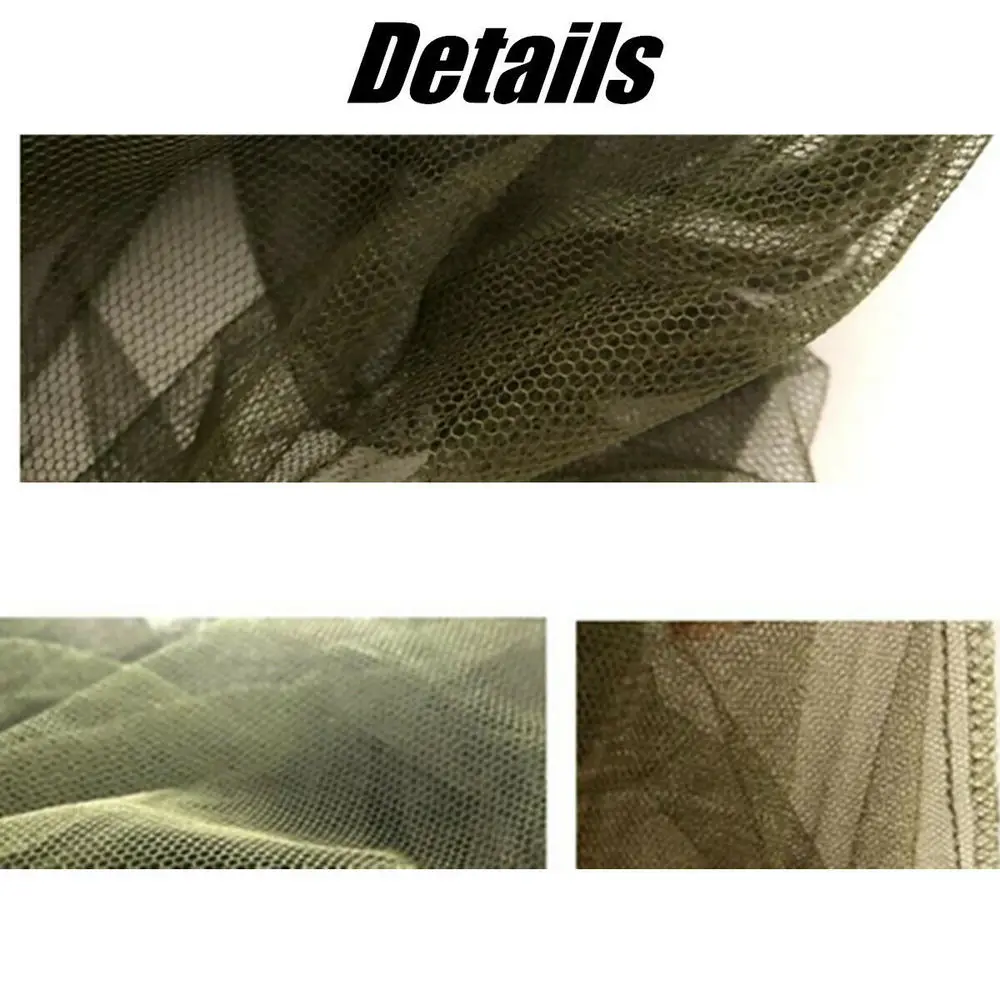 Большая сетка от комаров для дома и улицы чехол насекомых кемпинга армейского