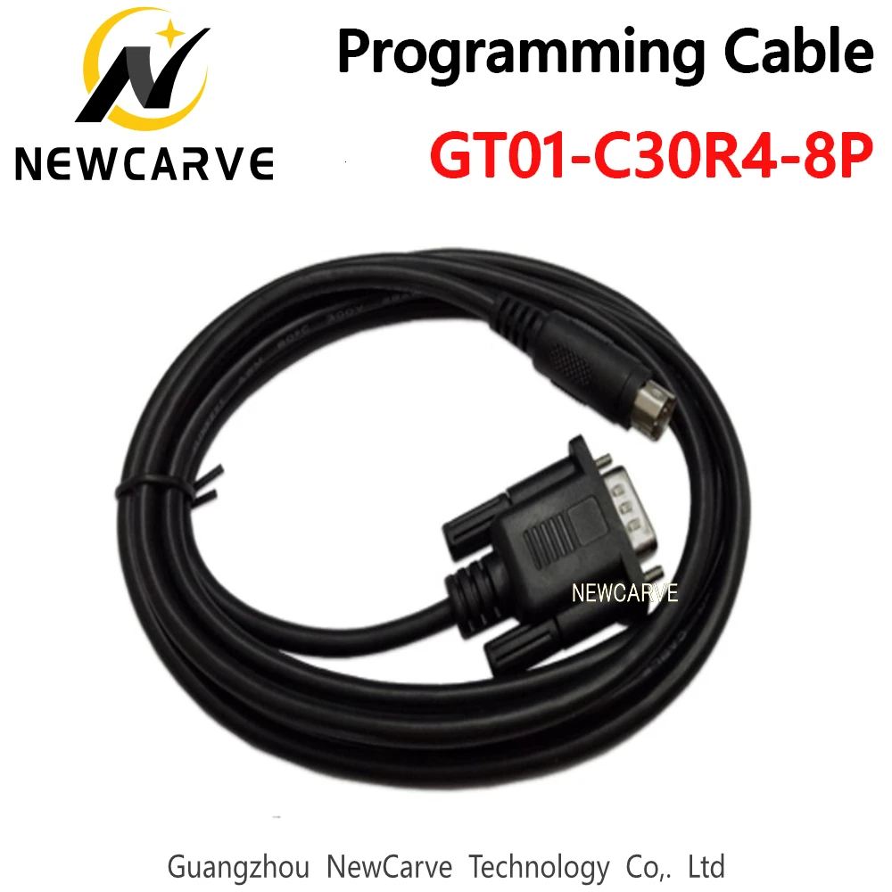 

Программируемый кабель ПЛК-Спецификация между GT11 GT15 GS2110 HMI и FX серии FX1S FX1n FX2n PLC C50R4 C100R4