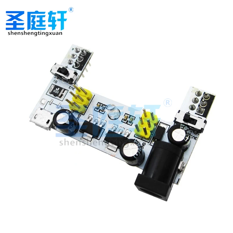 Макетная плата MB102 Mini Micro USB источник питания модуль для Arduino комплект сделай сам