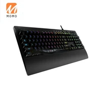 wired computer gaming keyboard with 16 8 million lighting colors