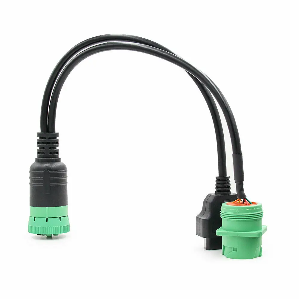 16Pin мужского и женского пола J1939 9 Pin Deutsch грузовик Adapter9 к OBD2 Интерфейс ось Y кабель