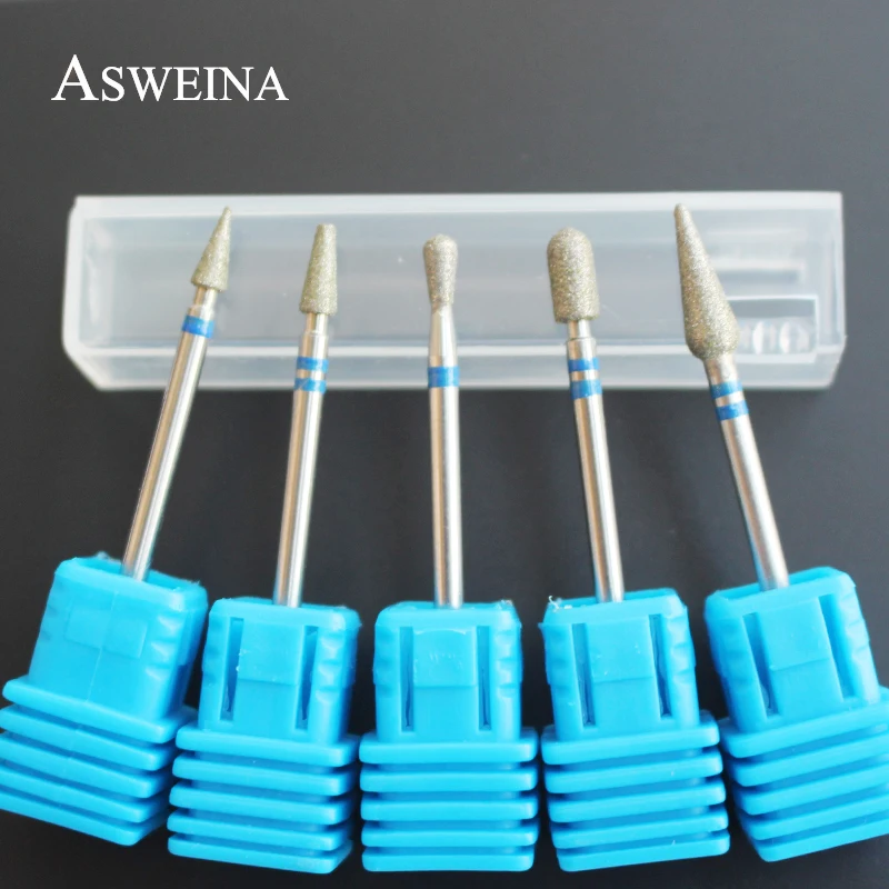 ASWEINA 5 Тип Алмазная электрическая дрель для ногтей пилки для ногтей фреза электрическая фреза ротационное устройство для маникюра аксессуары для ногтей