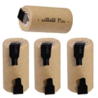 24 шт. SC батареи 2200 мАч 1,2 в subc nicd батарея случайного цвета