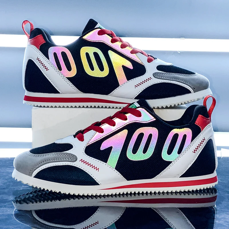 Осенняя мужская прогулочная обувь повседневные светящиеся кроссовки 7oo