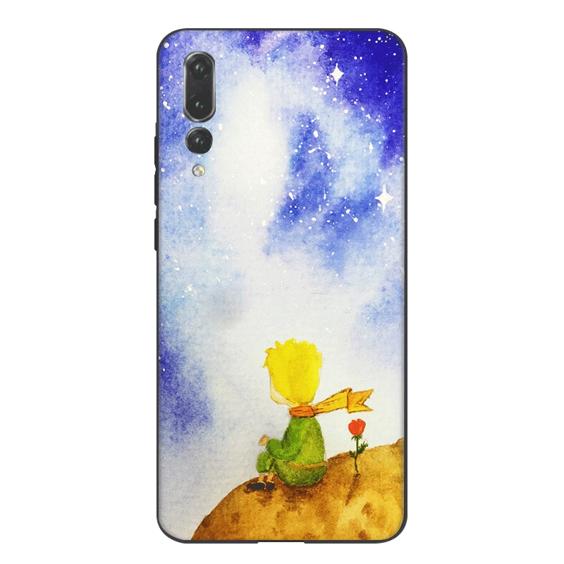 Симпатичные чехлы из мягкого ТПУ для Huawei Honor P8 P9 10 P20 P30 Lite 2019 Pro P Smart Plus Case Little prince and