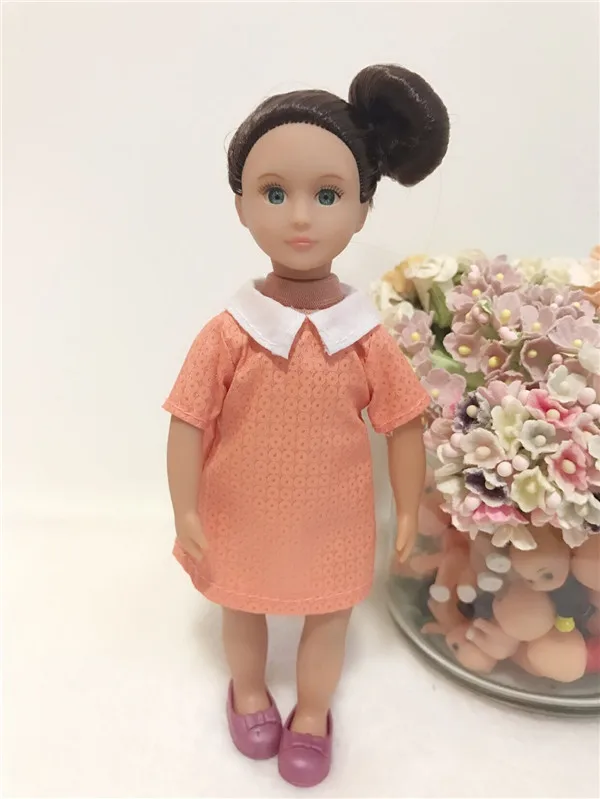 15 см мини-кукла, игровой дом, кукла, игрушка, Детская Коллекция подарков на день рождения - Цвет: sew defect