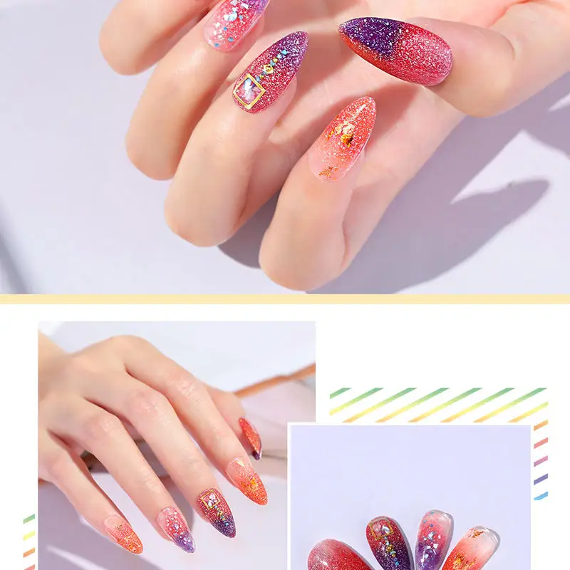 Belen 10 мл лазерный температурный гель для изменения цвета лака ногтей