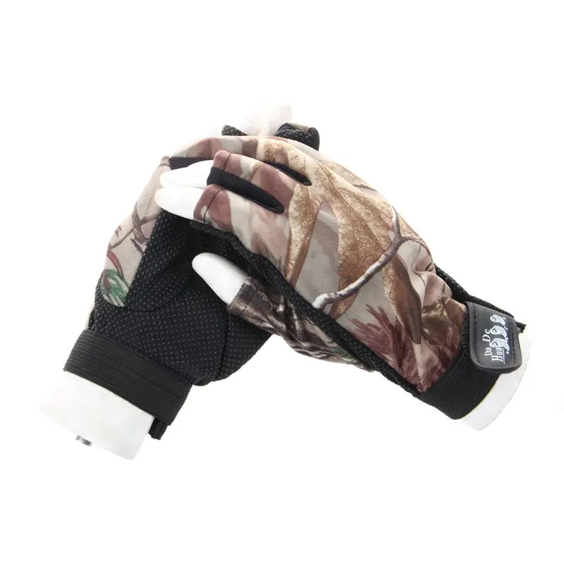 3 коротких пальца водонепроницаемые перчатки для рыбалки охотничьи