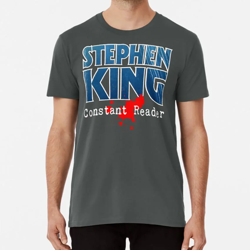 Футболка для чтения Стивен Кинга Кинг писатель ужасов книги Темная Башня