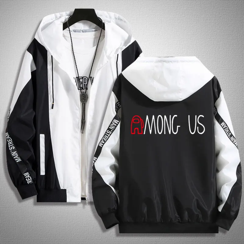 

Game Among Us Hoodie Clothing Spring Fall Men Jacket Cosplay Coat Sweatshirts