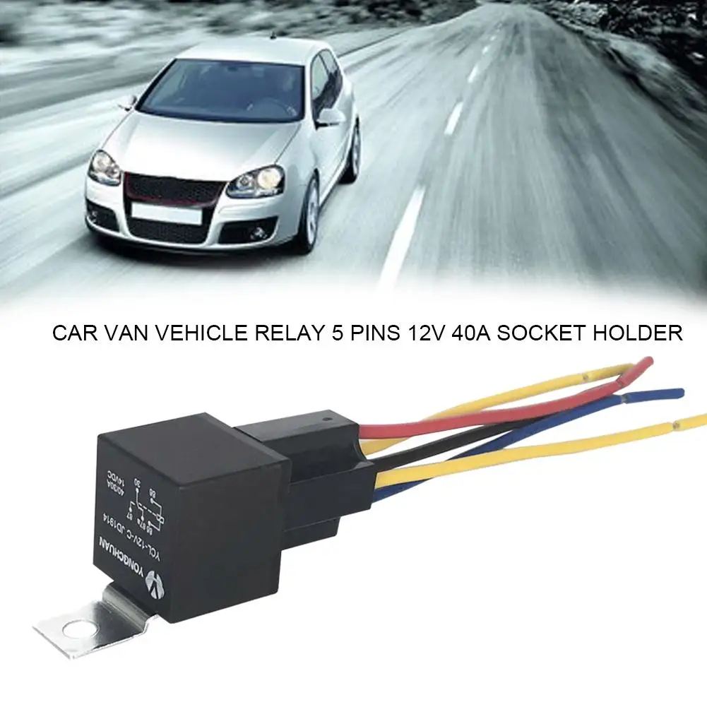 Автомеханический переключатель 40A/DC12V 5 Pins пятиногий железная Водонепроницаемый