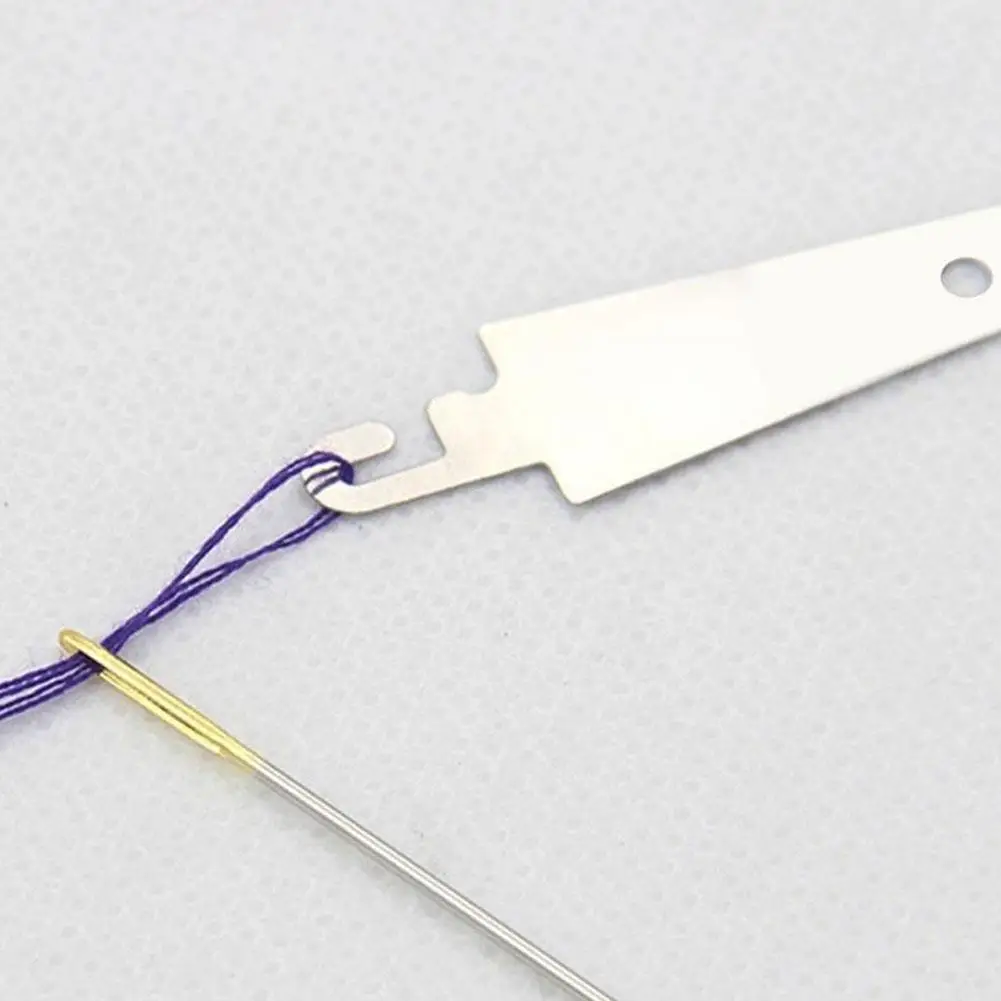 30 Pcs/set Steel Cross-Stitch Threading Hook Needle Threader Stitch Wire DIY Tools Craft Accessories | Дом и сад